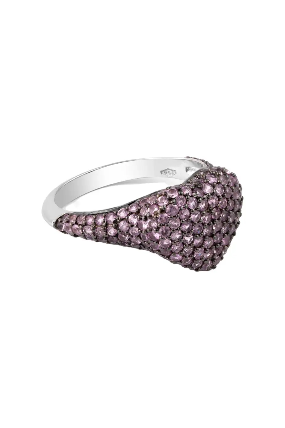 Natural Pink Sapphire 2.06cts in 18k Gold 3.96gms Ring