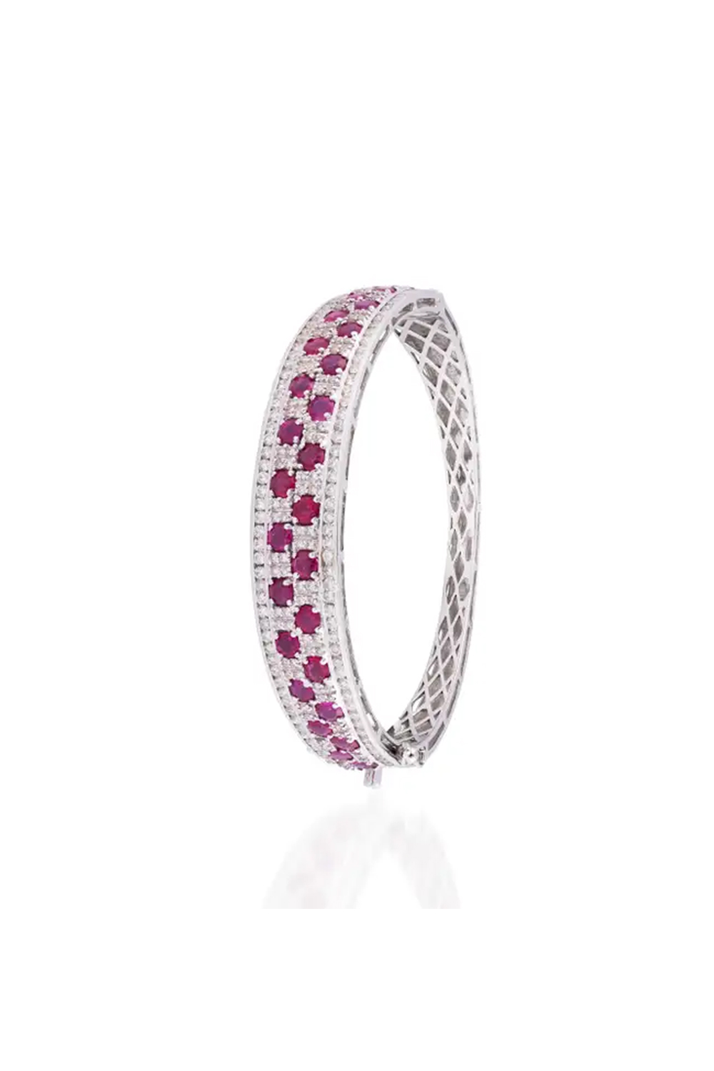 18k gold 2.41cts Diamond & 5.34cts Ruby Bracelet18k gold 2.41cts Diamond & 5.34cts Ruby Bracelet